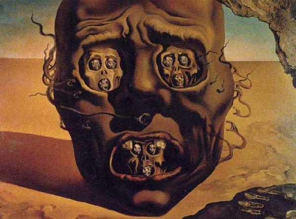 salvadore dali The Face of War